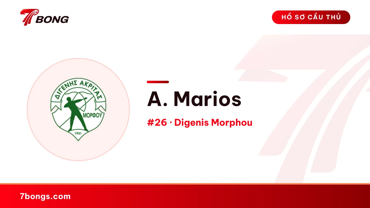 A. Marios — Digenis Morphou