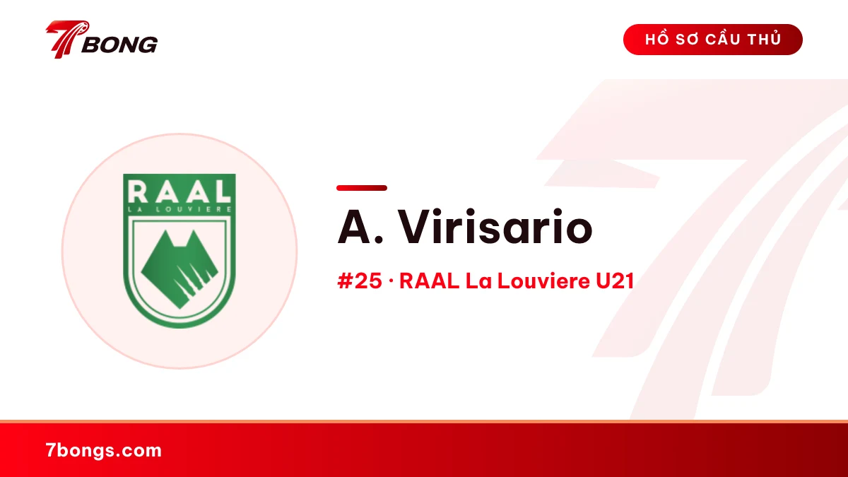 A. Virisario — RAAL La Louviere U21