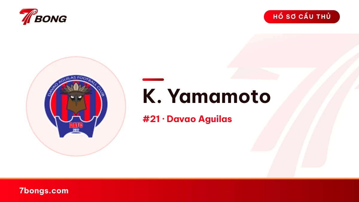 K. Yamamoto — Davao Aguilas