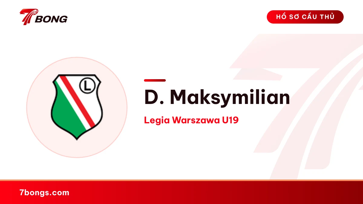 D. Maksymilian — Legia Warszawa U19