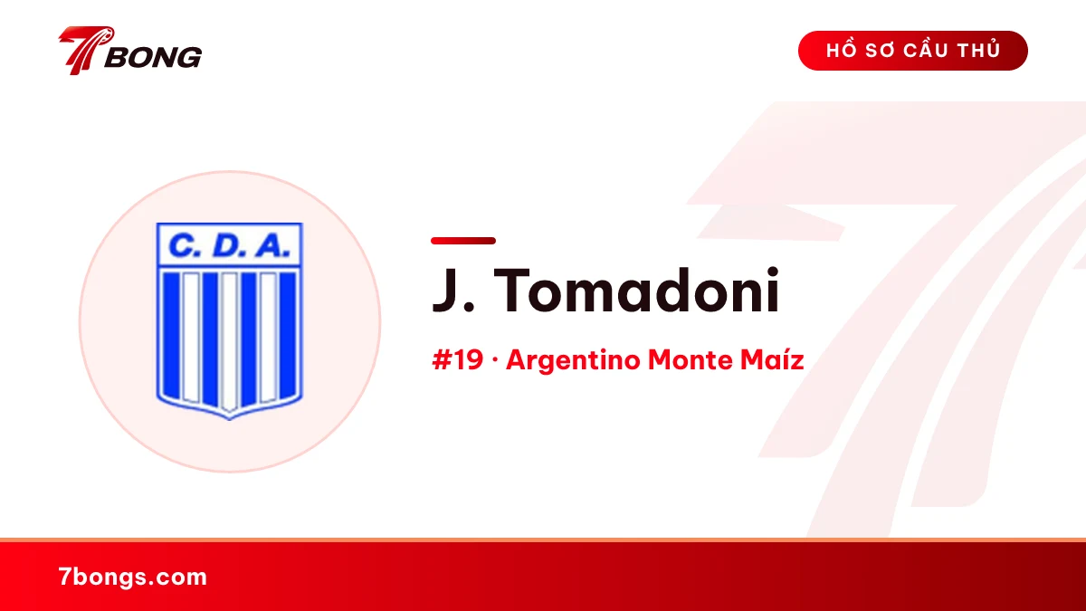 J. Tomadoni — Argentino Monte Maíz