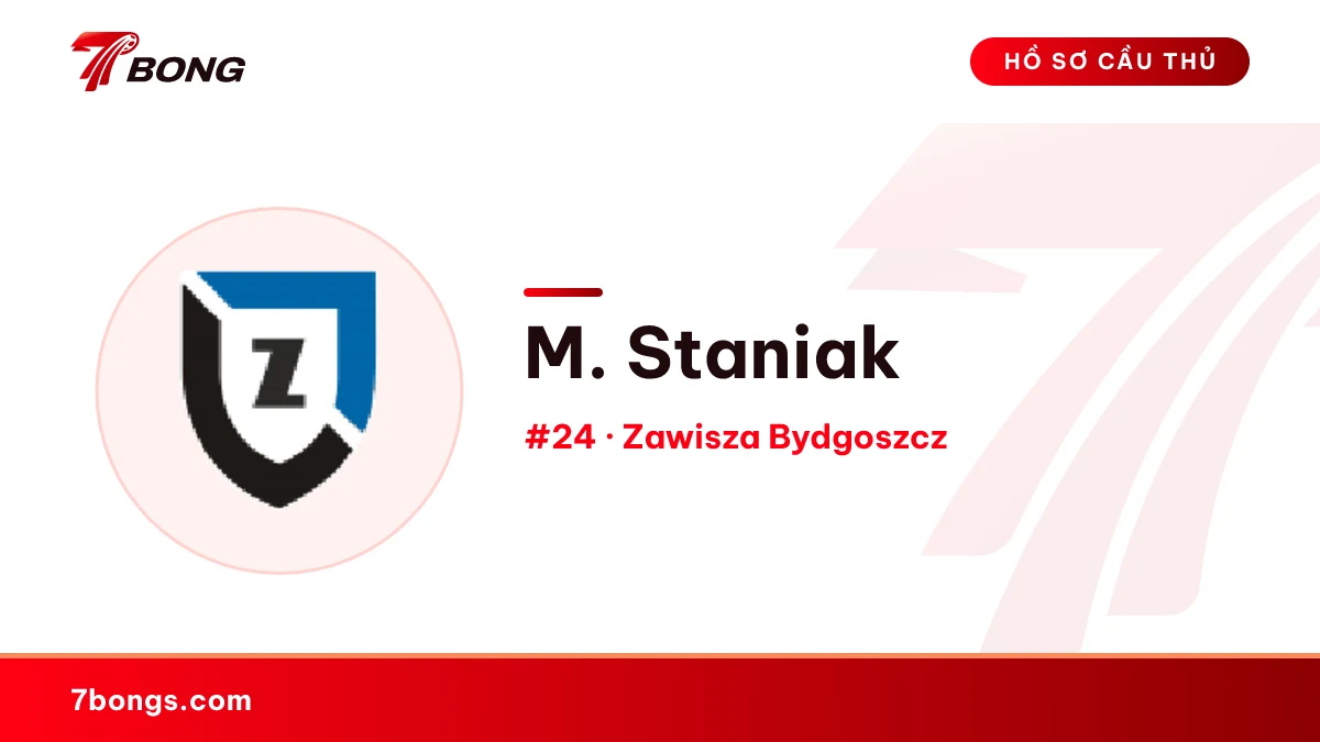 M. Staniak — Zawisza Bydgoszcz