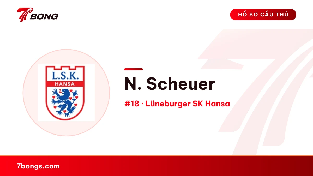 N. Scheuer — Lüneburger SK Hansa