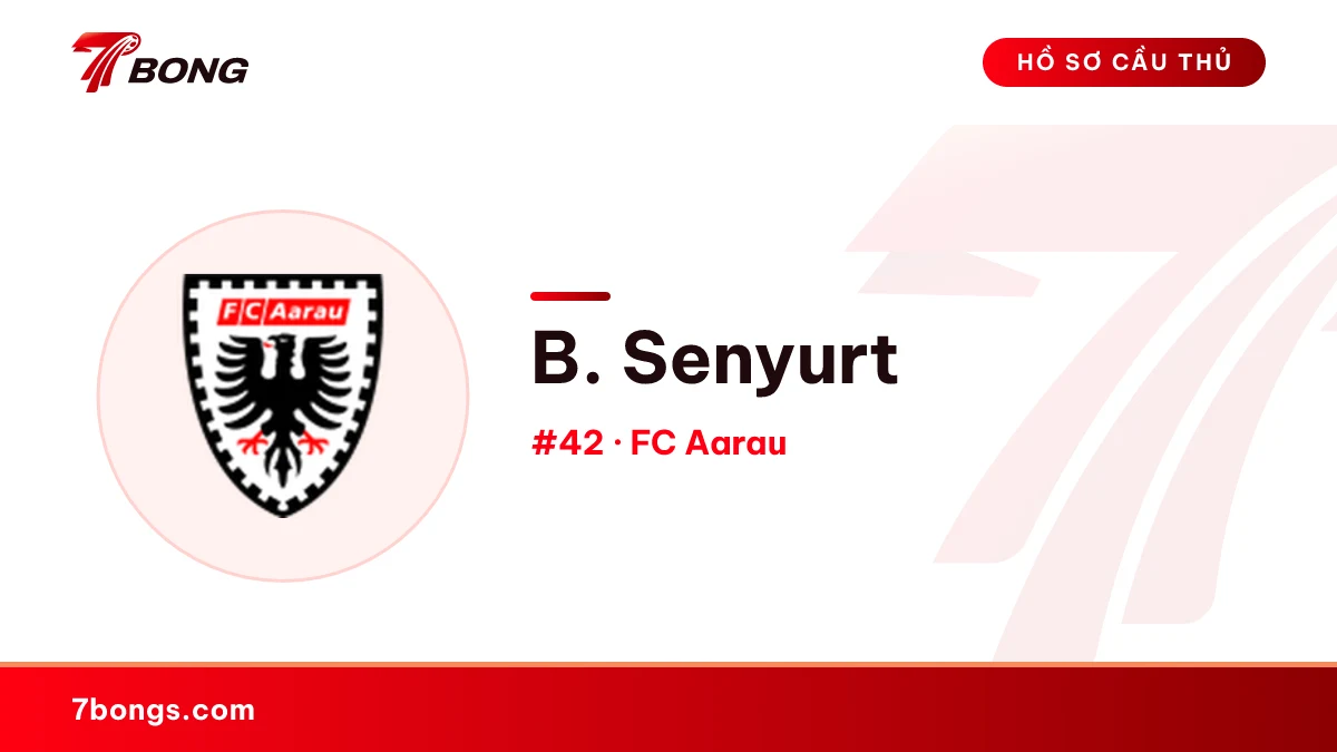B. Senyurt — FC Aarau