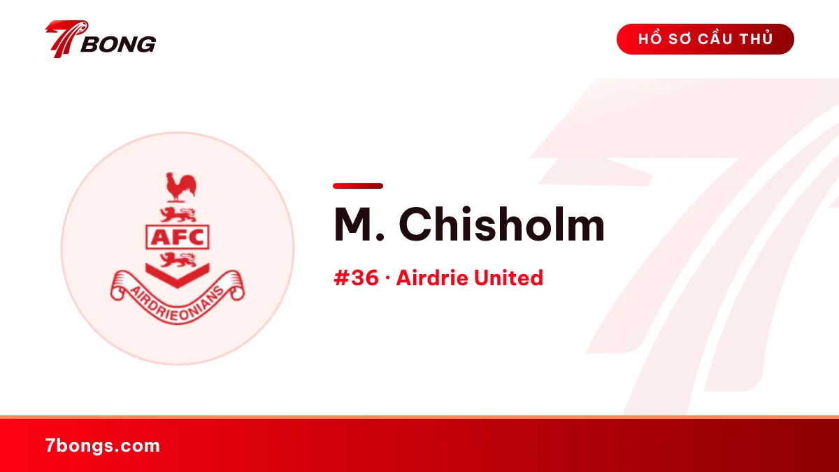 M. Chisholm — Airdrie United