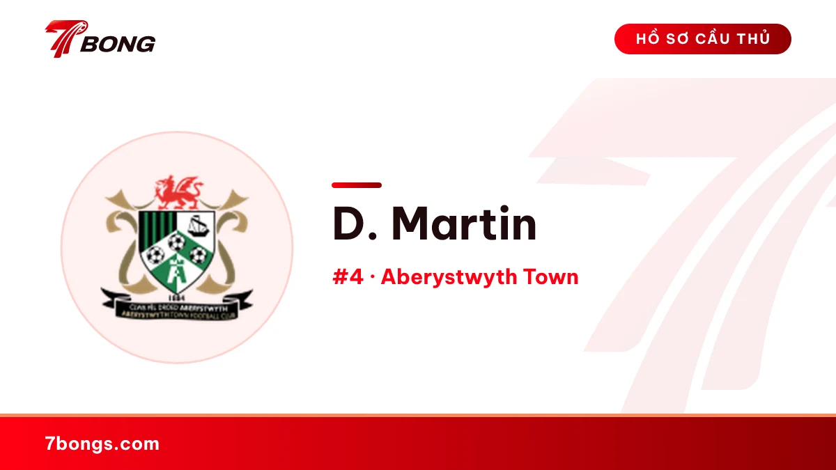 D. Martin — Aberystwyth Town