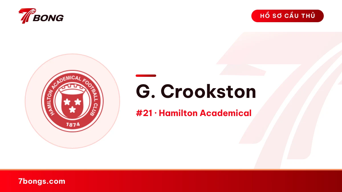 G. Crookston — Hamilton Academical