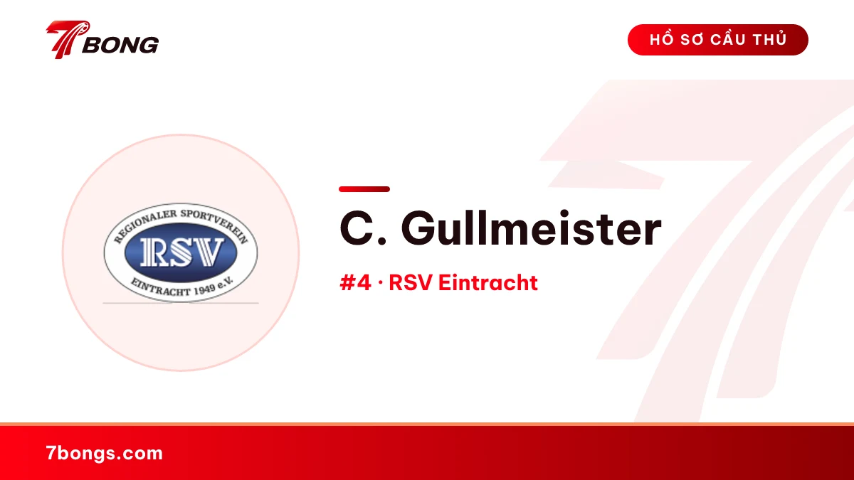 C. Gullmeister — RSV Eintracht