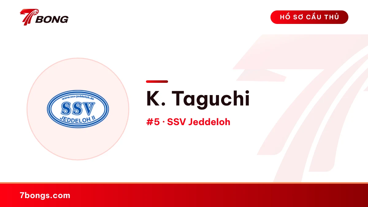 K. Taguchi — SSV Jeddeloh