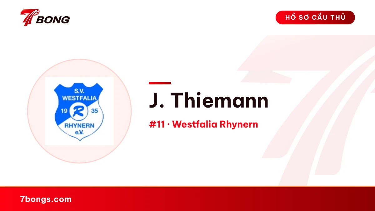 J. Thiemann — Westfalia Rhynern