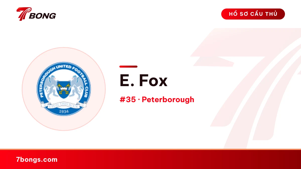 E. Fox — Peterborough