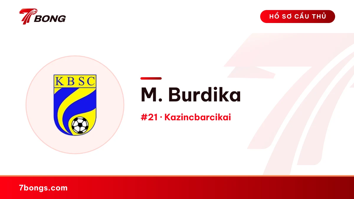 M. Burdika — Kazincbarcikai