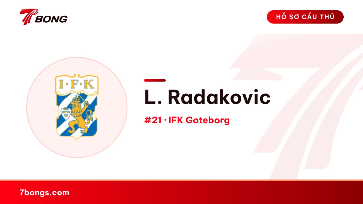L. Radakovic — IFK Goteborg