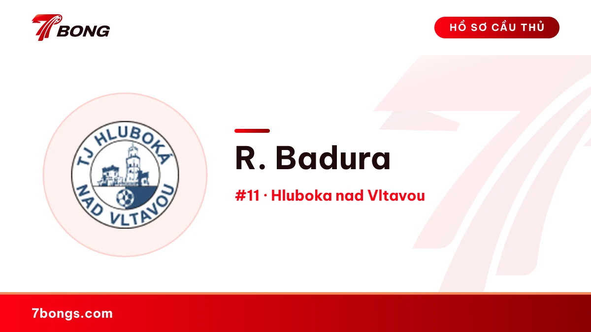 R. Badura — Hluboka nad Vltavou