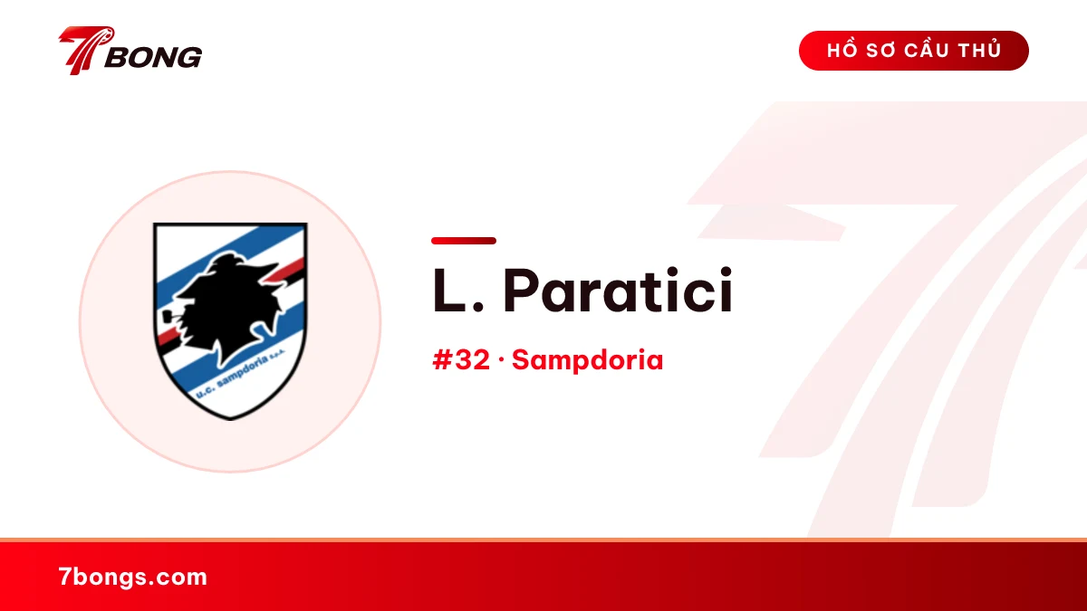 L. Paratici — Sampdoria