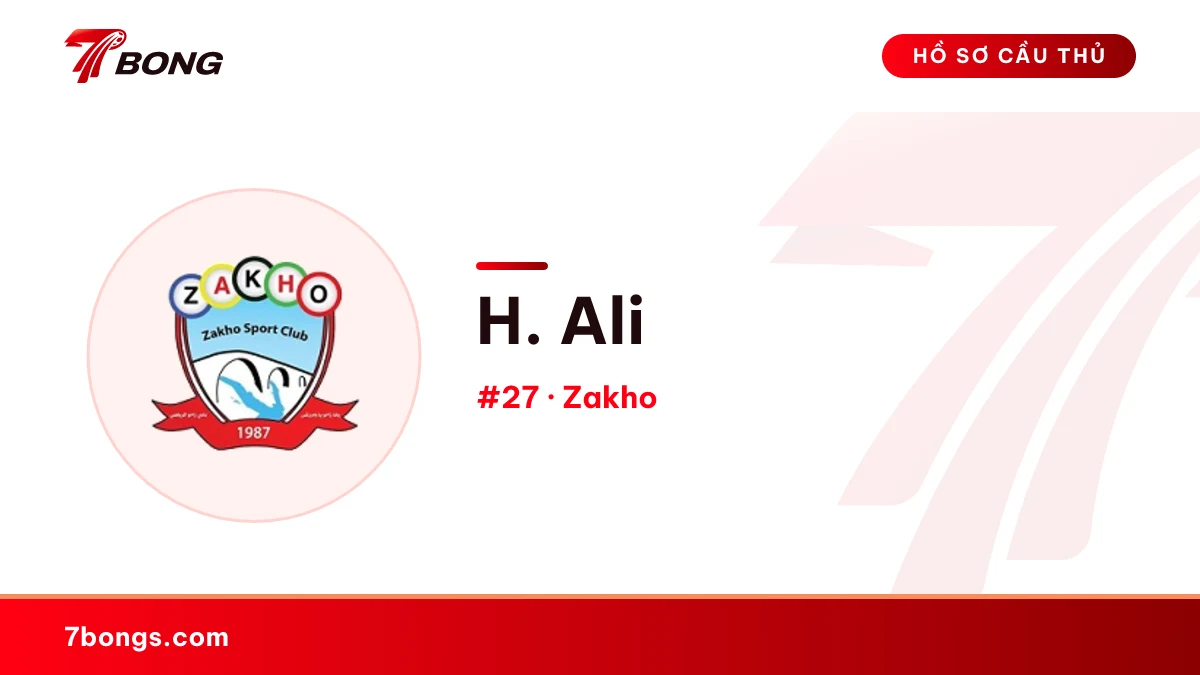 H. Ali — U23 Iraq
