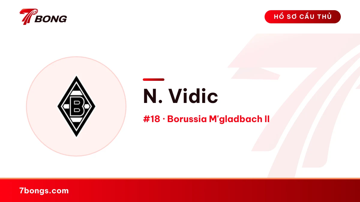 N. Vidic — Borussia M'gladbach II