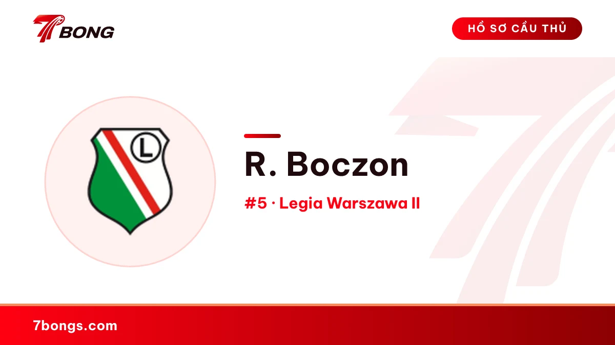 R. Boczon — Legia Warszawa II