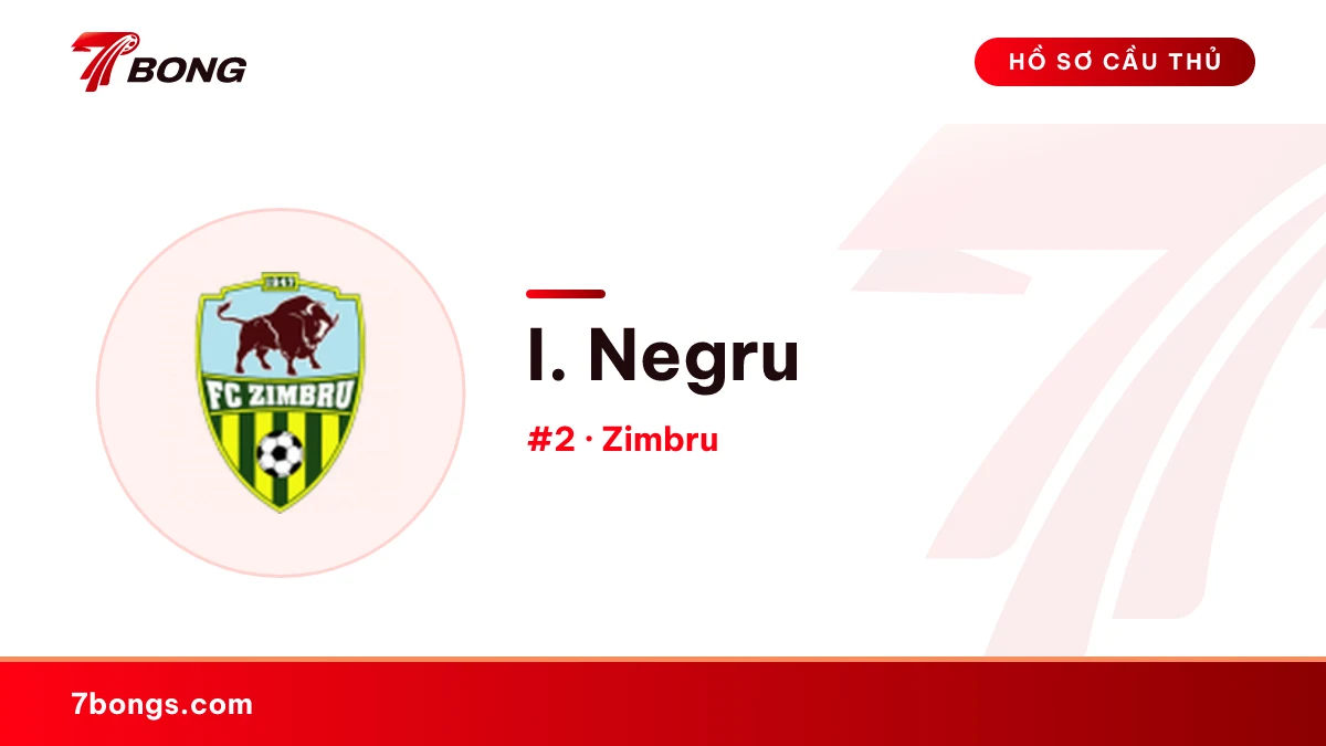 I. Negru — Zimbru