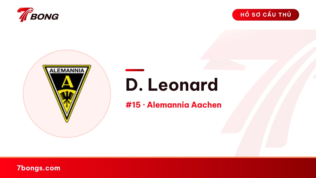 D. Leonard — Alemannia Aachen