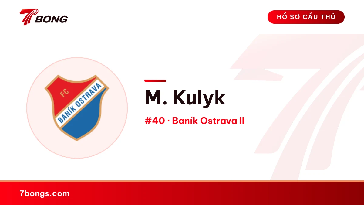 M. Kulyk — Baník Ostrava II