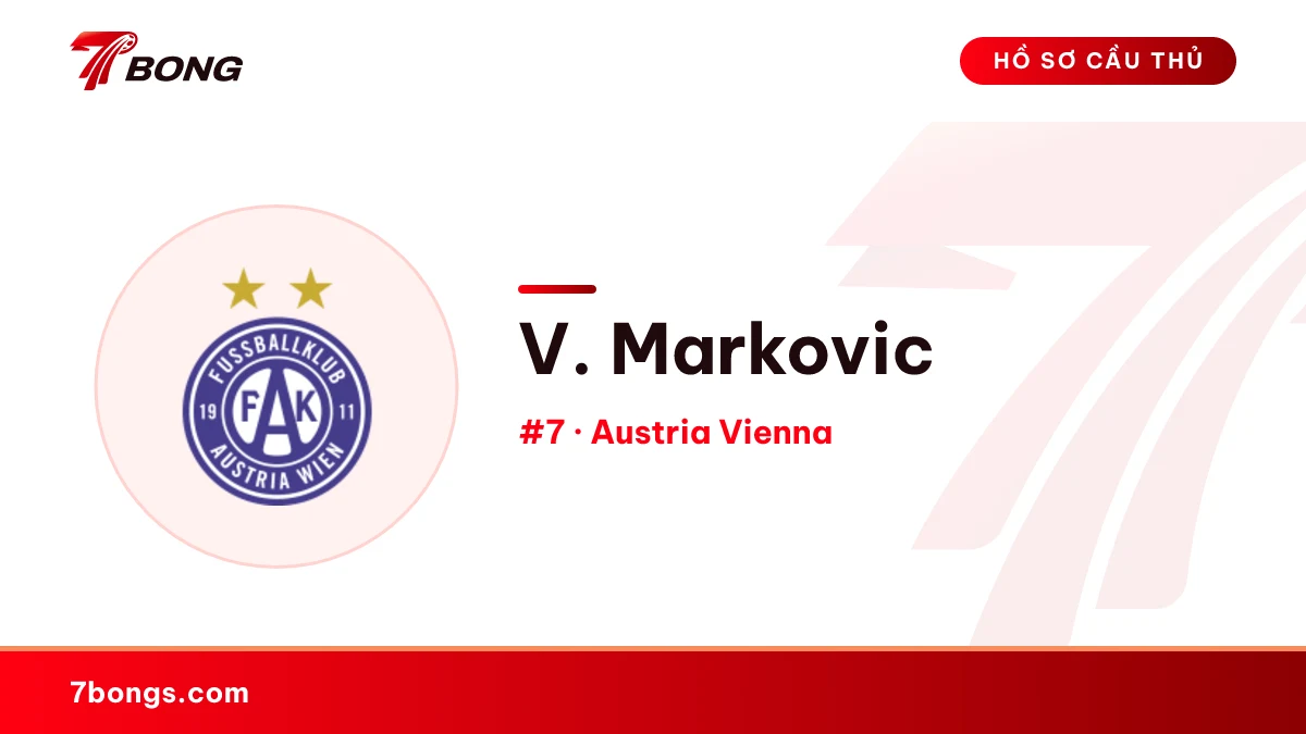 V. Markovic — Austria Vienna