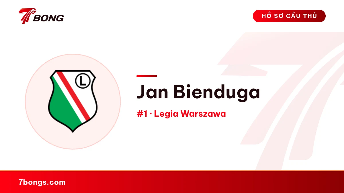 Jan Bienduga — Legia Warszawa