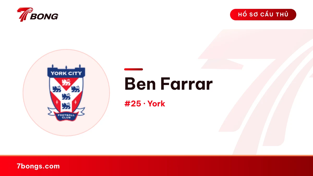 Ben Farrar — York