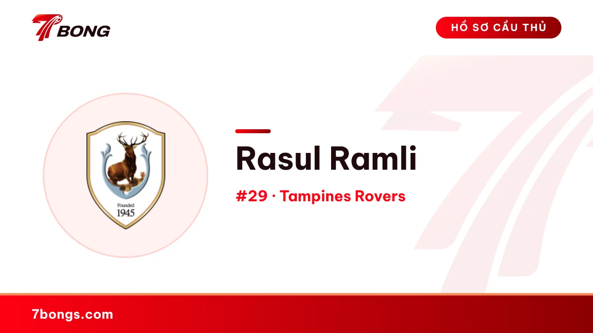 Rasul Ramli — Tampines Rovers