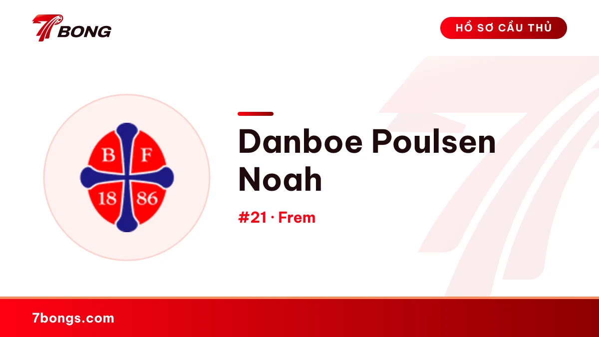 Danboe Poulsen Noah — Frem