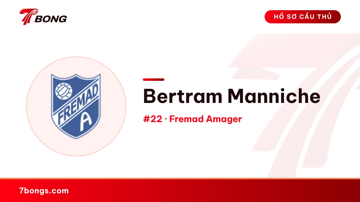 Bertram Manniche — Fremad Amager