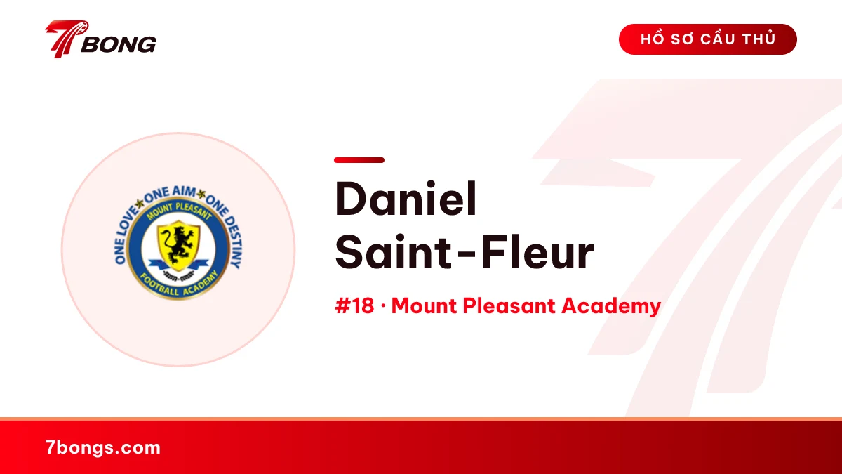 Daniel Saint-Fleur — Mount Pleasant Academy