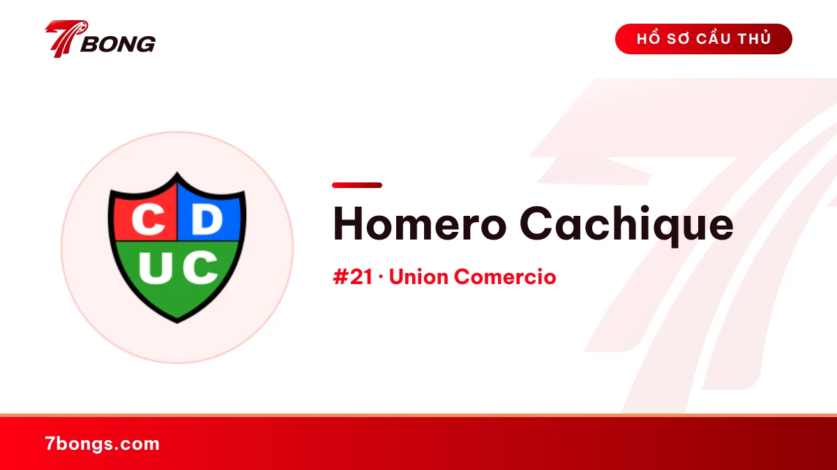 Homero Cachique — Union Comercio
