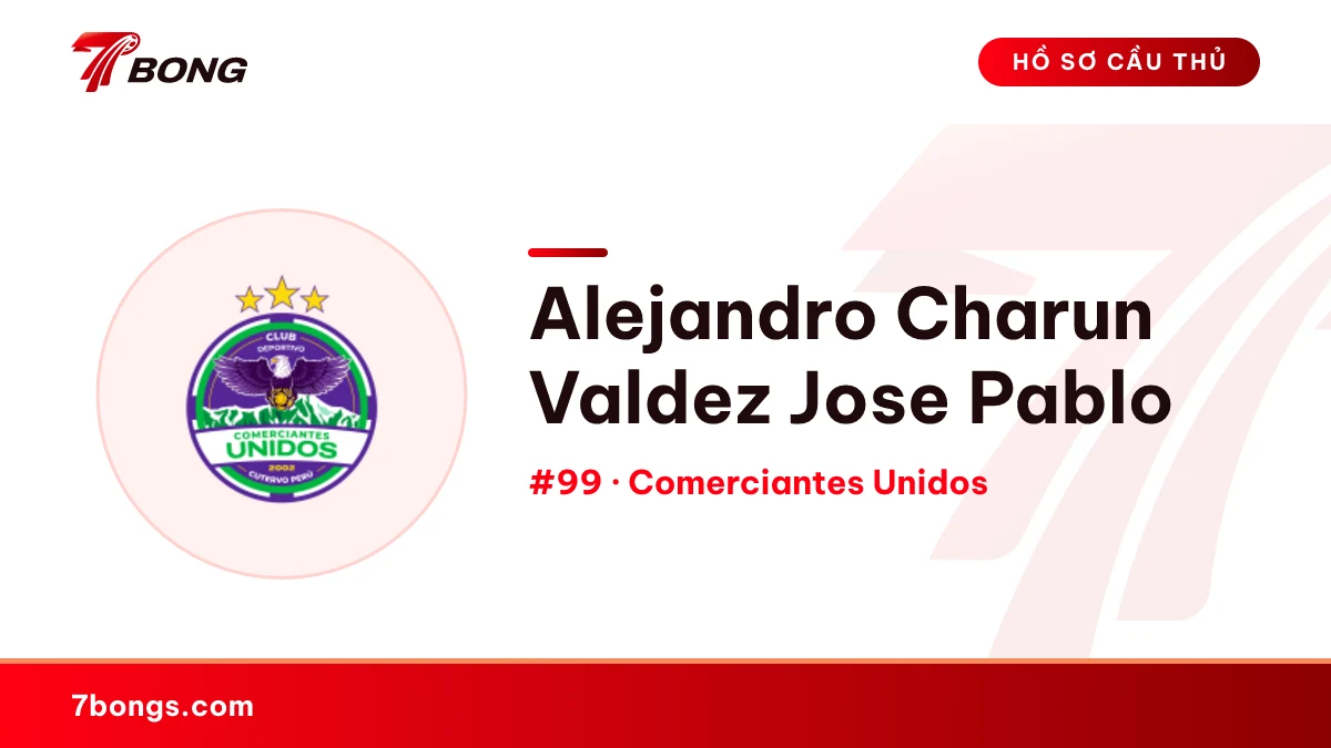 Alejandro Charun Valdez Jose Pablo — Comerciantes Unidos