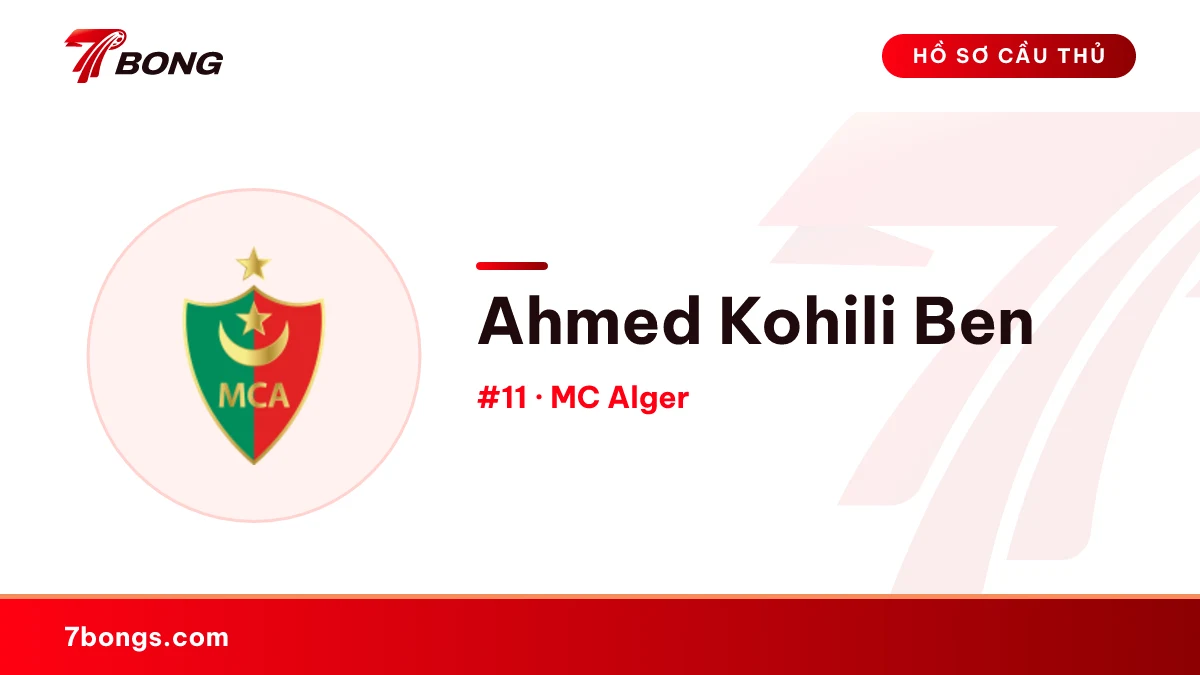 Ahmed Kohili Ben — MC Alger