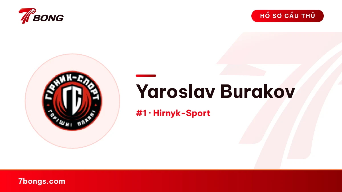 Yaroslav Burakov — Hirnyk-Sport