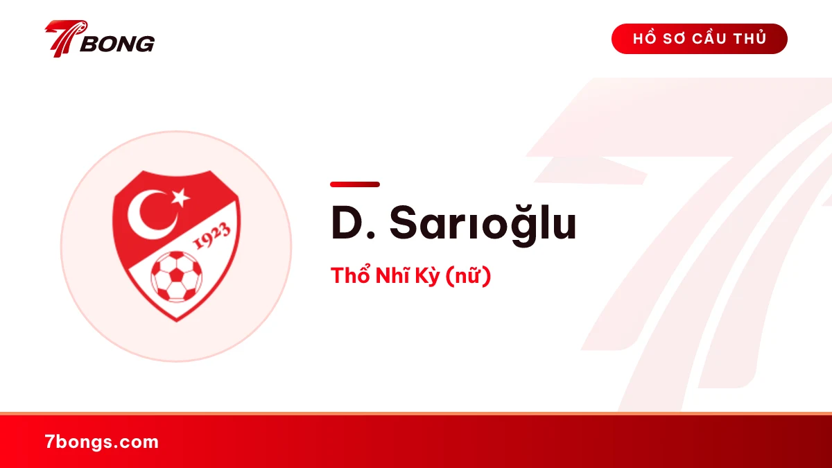 D. Sarıoğlu — Thổ Nhĩ Kỳ (nữ)