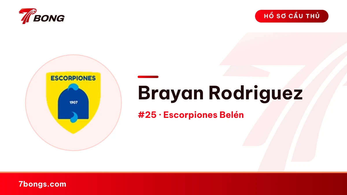 Brayan Rodriguez — Escorpiones Belén