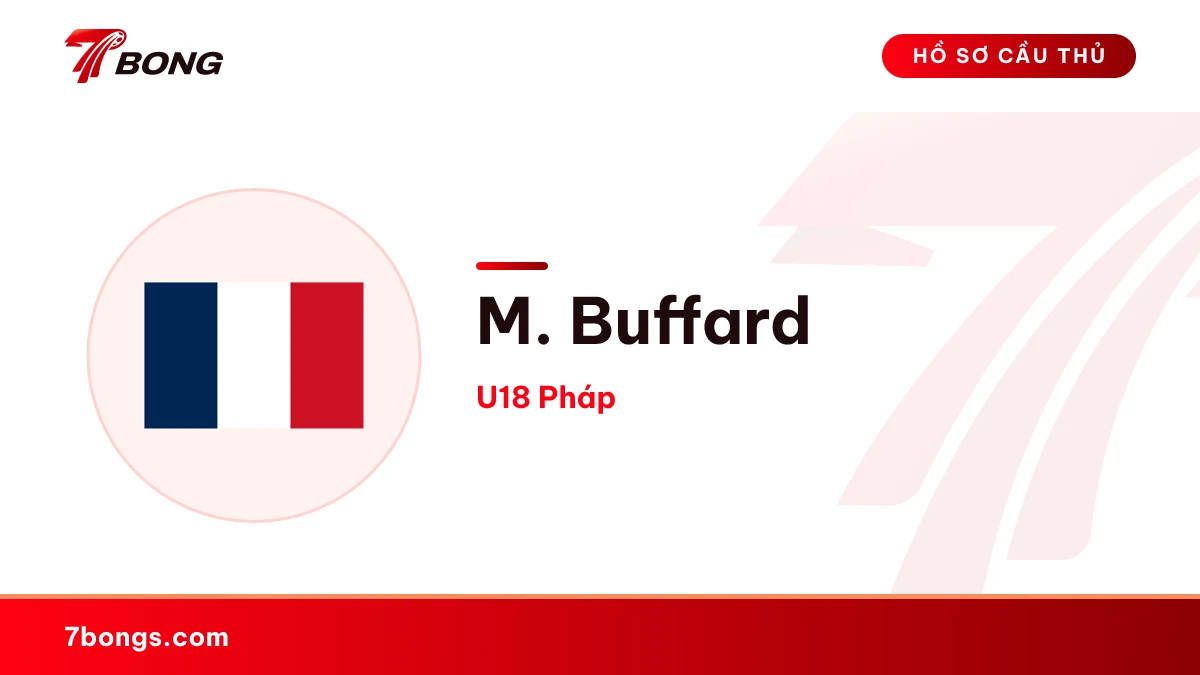 M. Buffard — U18 Pháp