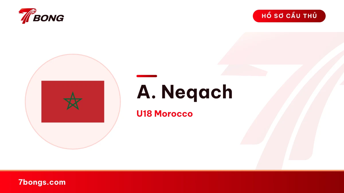 A. Neqach — U18 Morocco