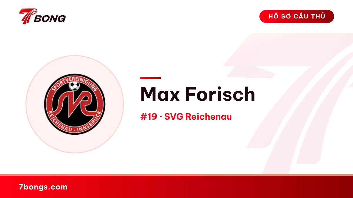 Max Forisch — SVG Reichenau