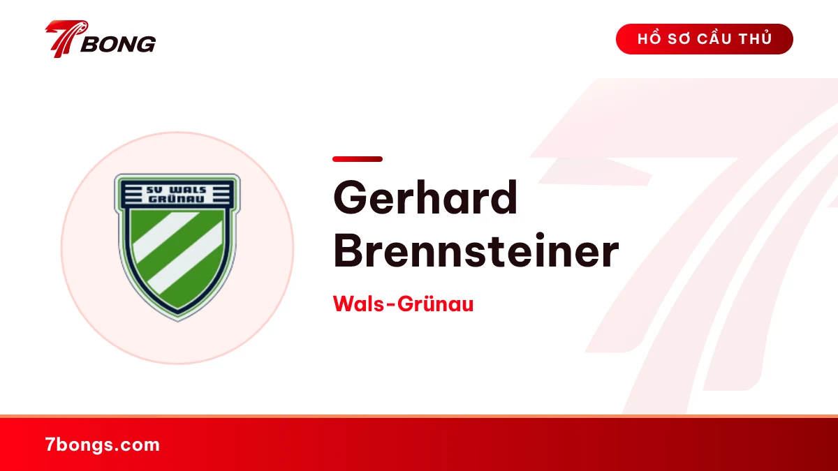 Gerhard Brennsteiner — Wals-Grünau