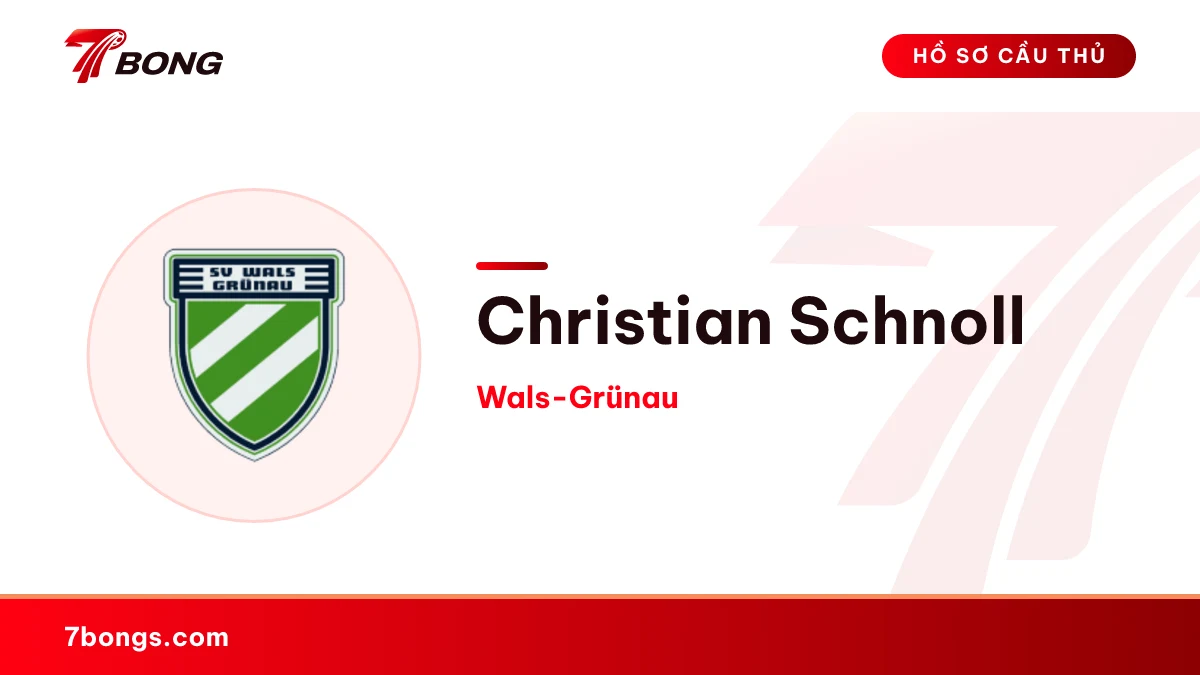 Christian Schnoll — Wals-Grünau