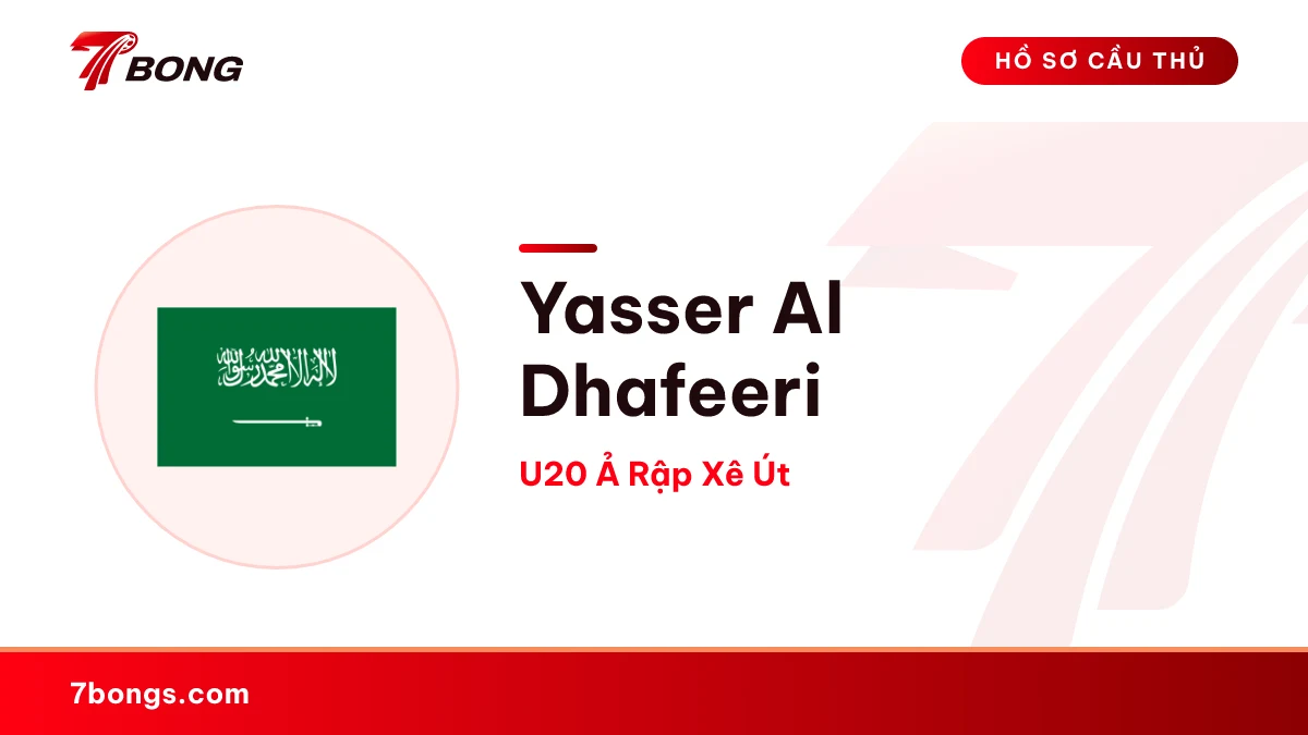 Yasser Al Dhafeeri — U20 Ả Rập Xê Út