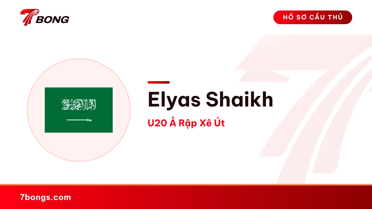 Elyas Shaikh — U20 Ả Rập Xê Út