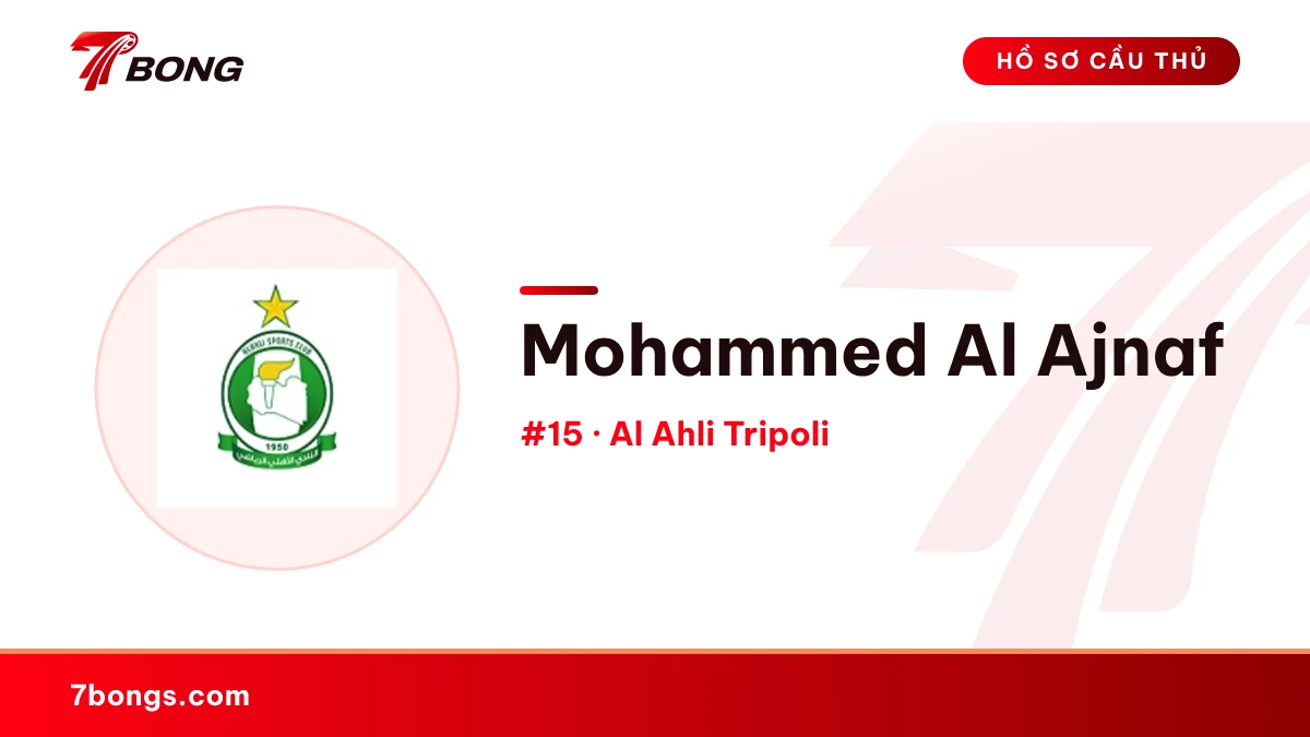 Mohammed Al Ajnaf — Al Ahli Tripoli