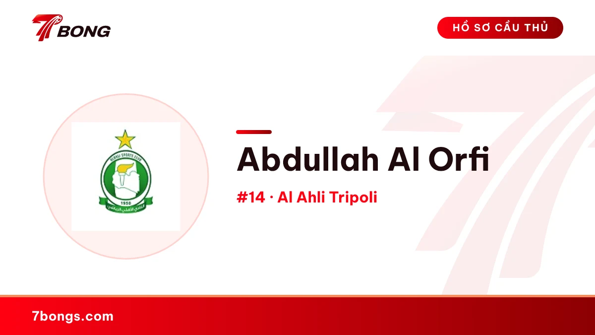 Abdullah Al Orfi — Al Ahli Tripoli