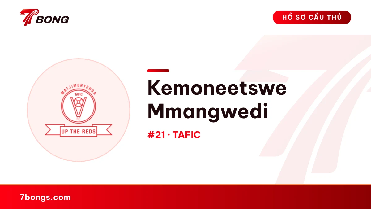 Kemoneetswe Mmangwedi — TAFIC