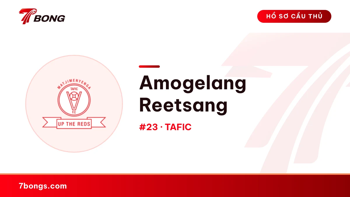 Amogelang Reetsang — TAFIC