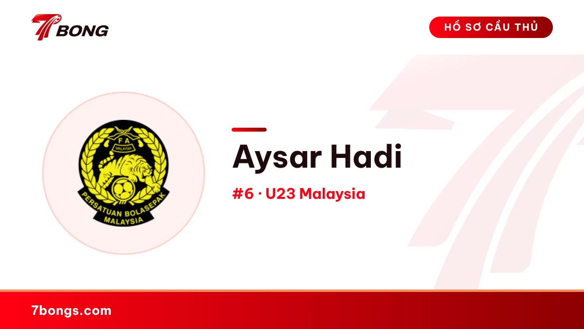Aysar Hadi — U23 Malaysia